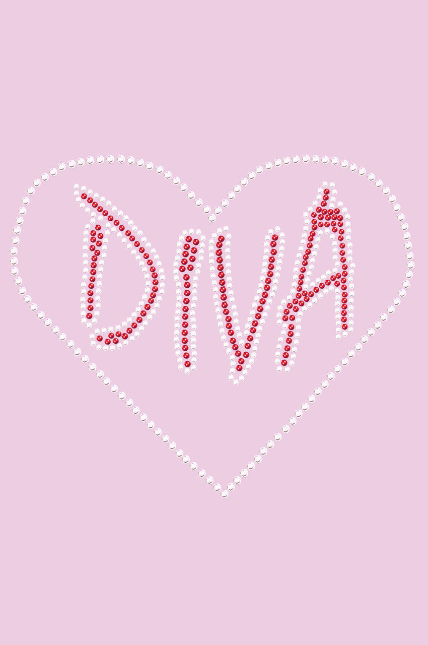 Diva Heart - Womens T-shirt