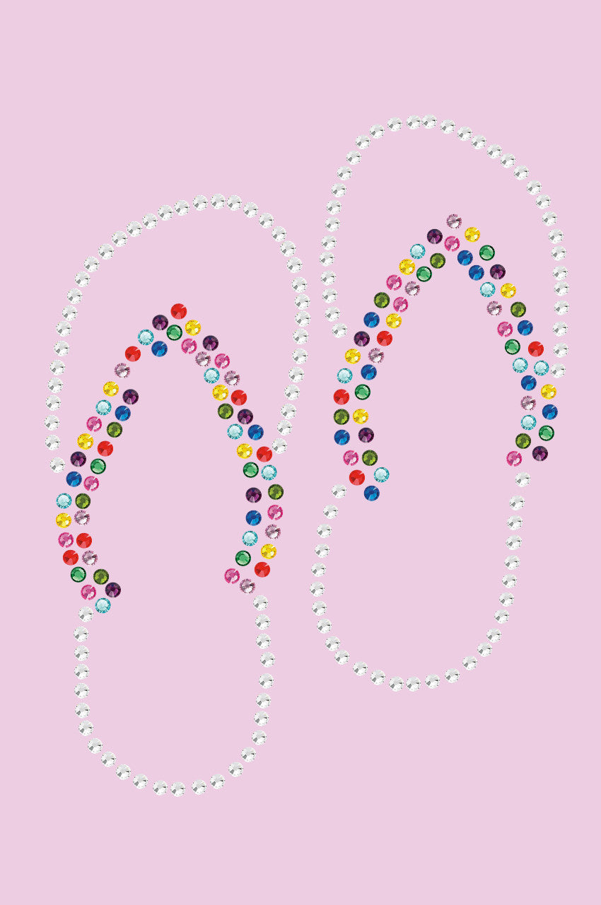 Flip Flops (Rhinestone) - Women's T-shirt