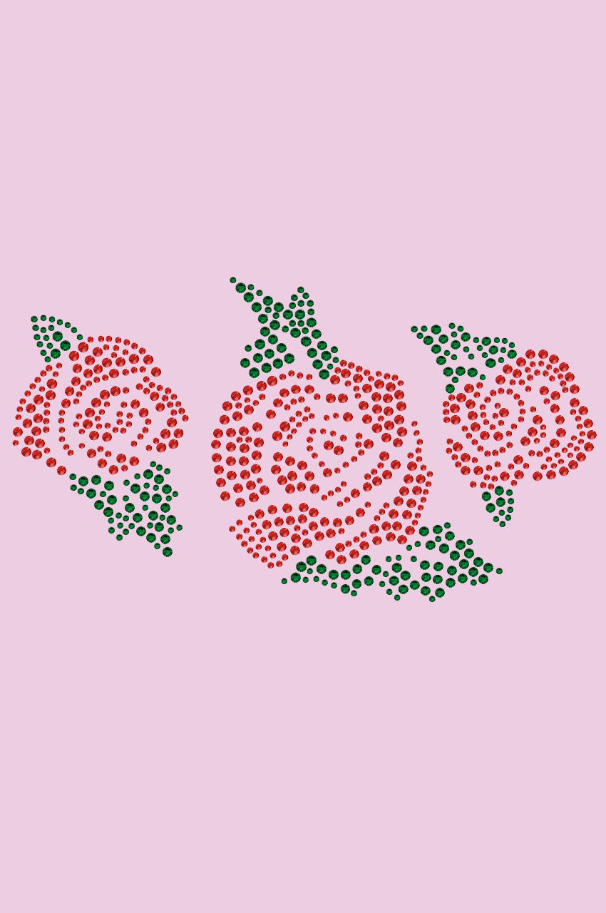 Red Roses - Womens T-shirt