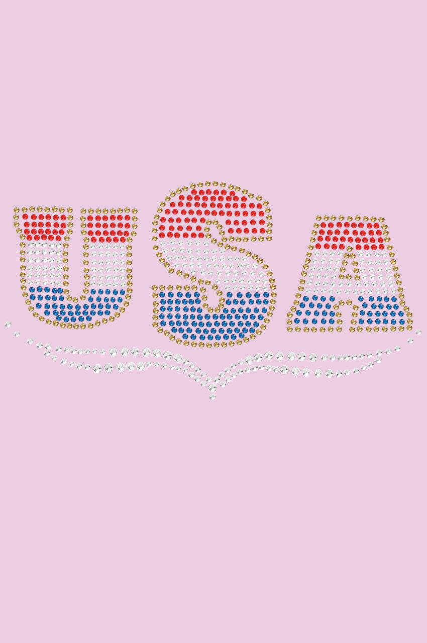 USA (Tricolor) - Womens T-shirt