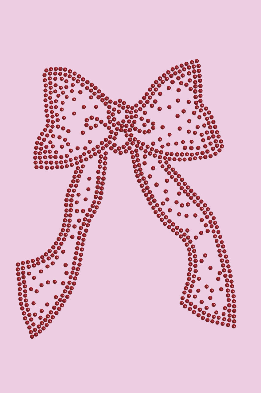 Bow (Red) - Womens T-shirt