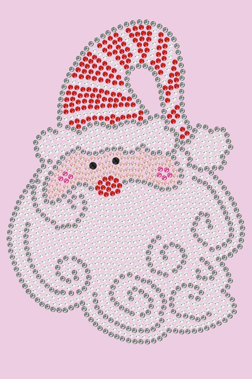 Santa Face with Curly Beard - Bandana