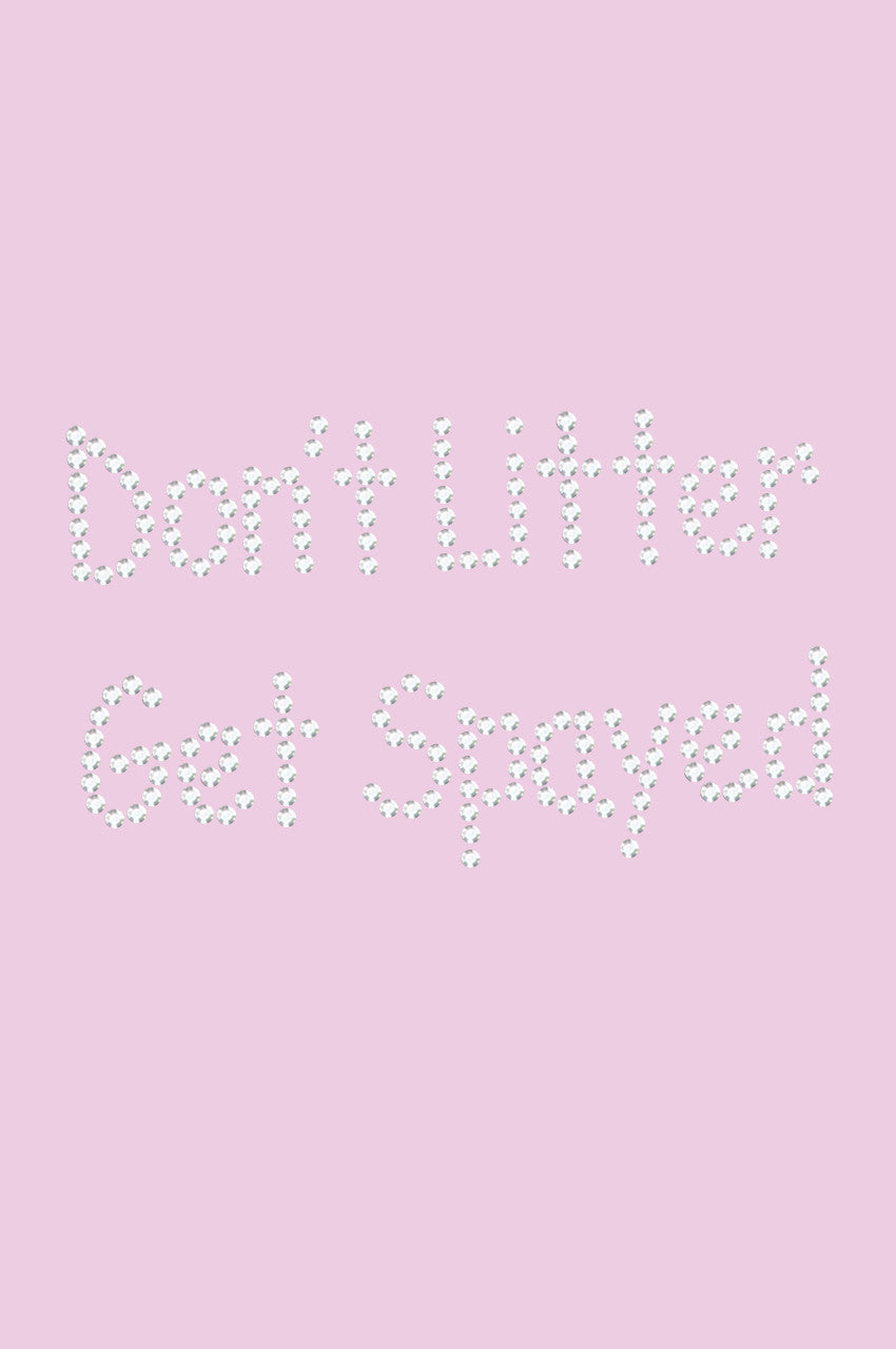 Don't Litter Get Spayed - Bandana