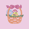 Small Easter Basket - Bandanna