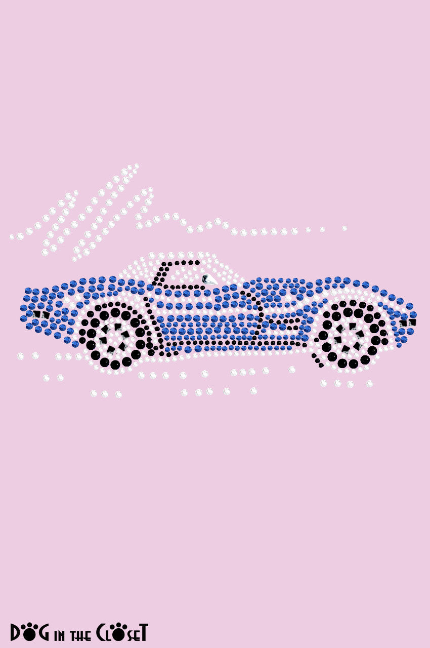 Blue Corvette - Womens T-shirt