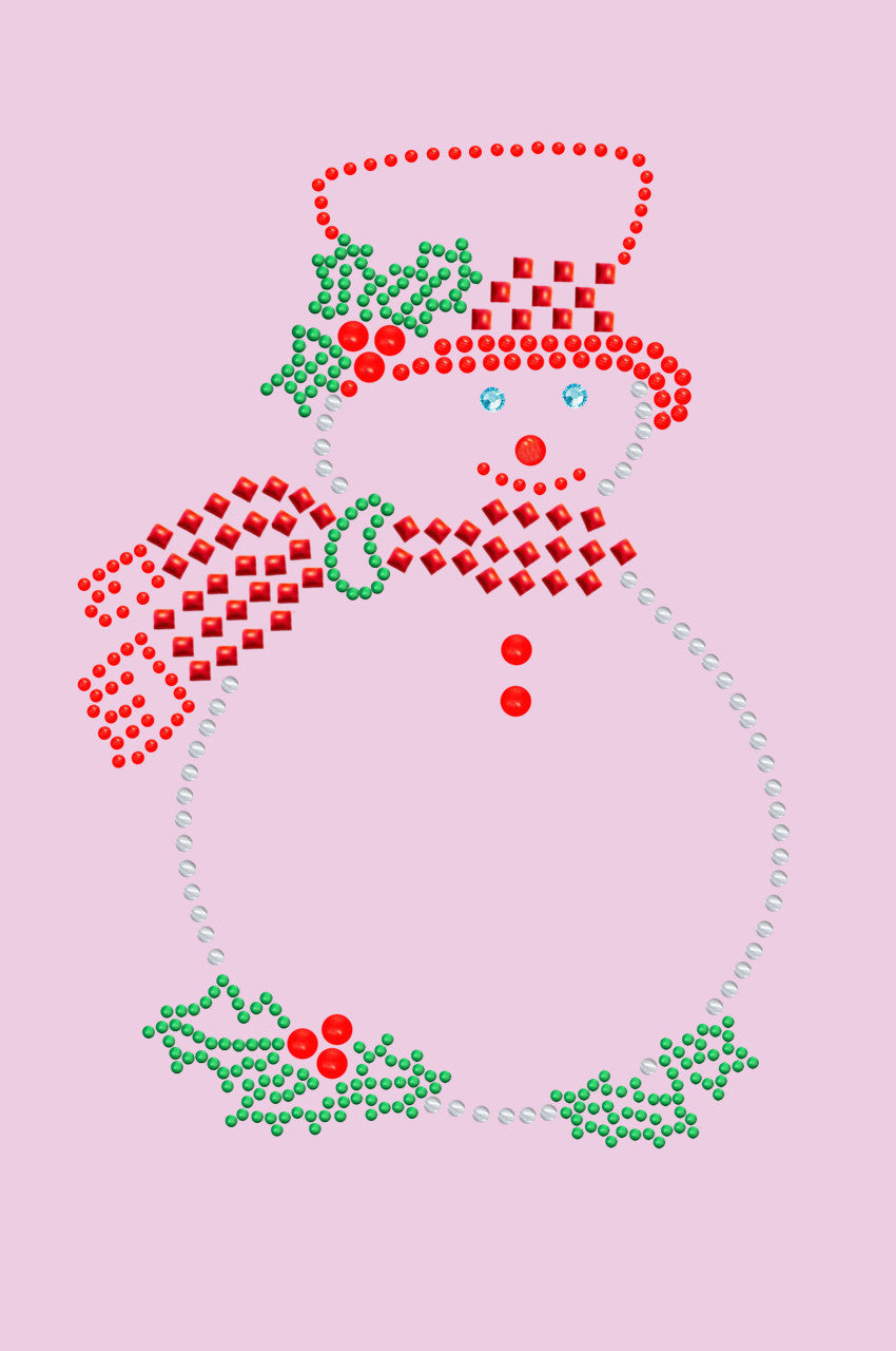 Snowman Outline - Womens T-shirt