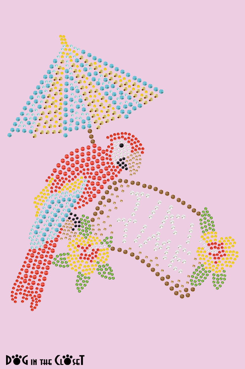 Tiki Time Parrot - Bandana