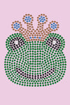 Frog with Blue Crown - Womens T-shirt