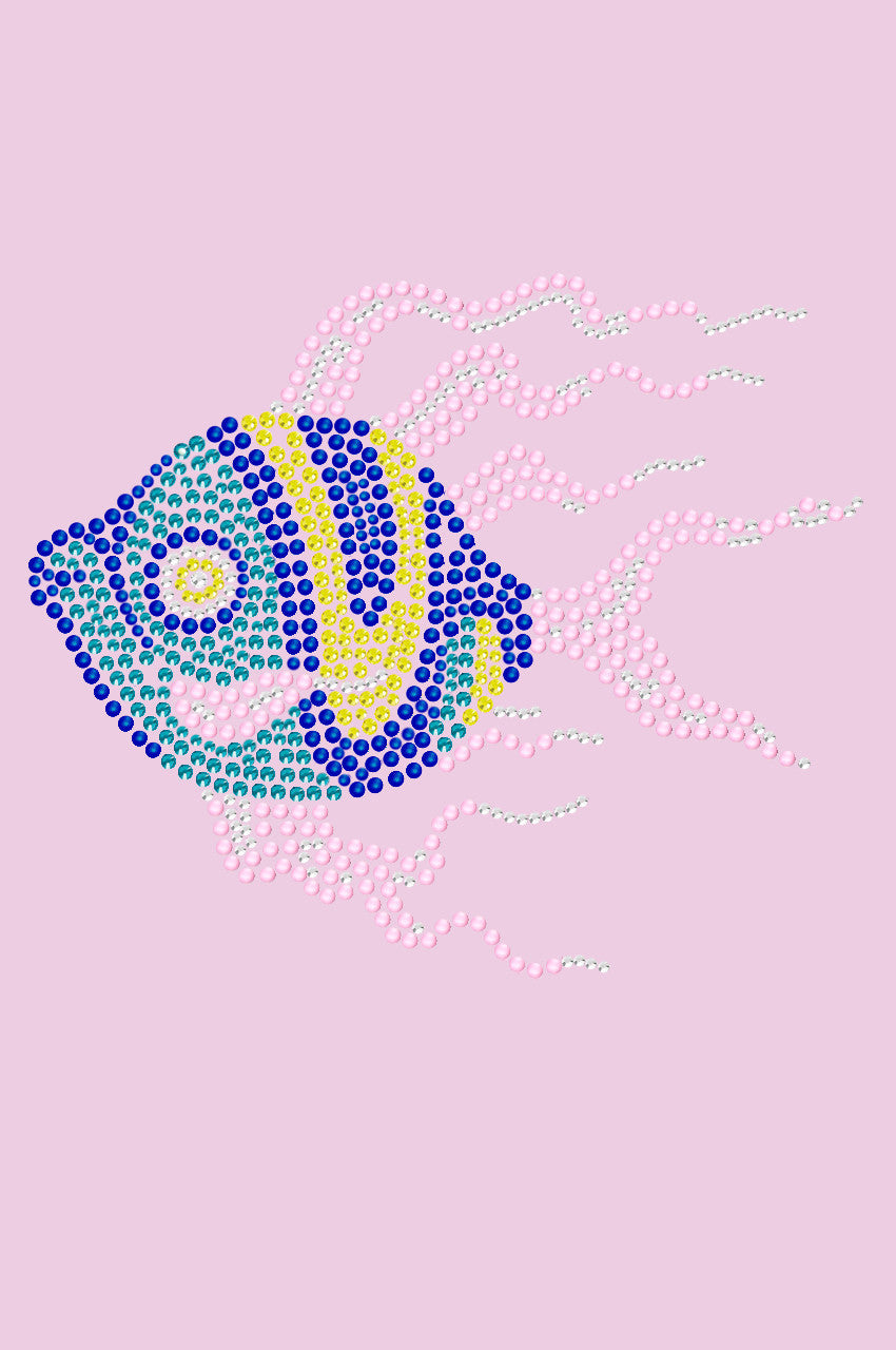 Fish (Pink & Blue) - Womens T-shirt