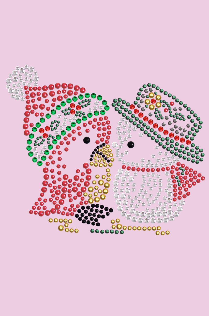 Christmas Birds - Womens T-shirt