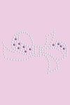 Bow (Purple & Silver) - Women's T-shirt