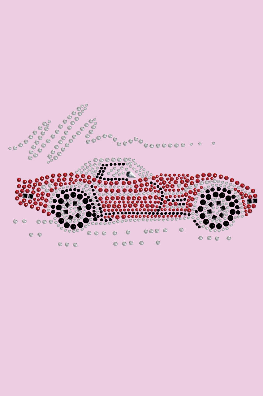 Red Corvette - Womens T-shirt