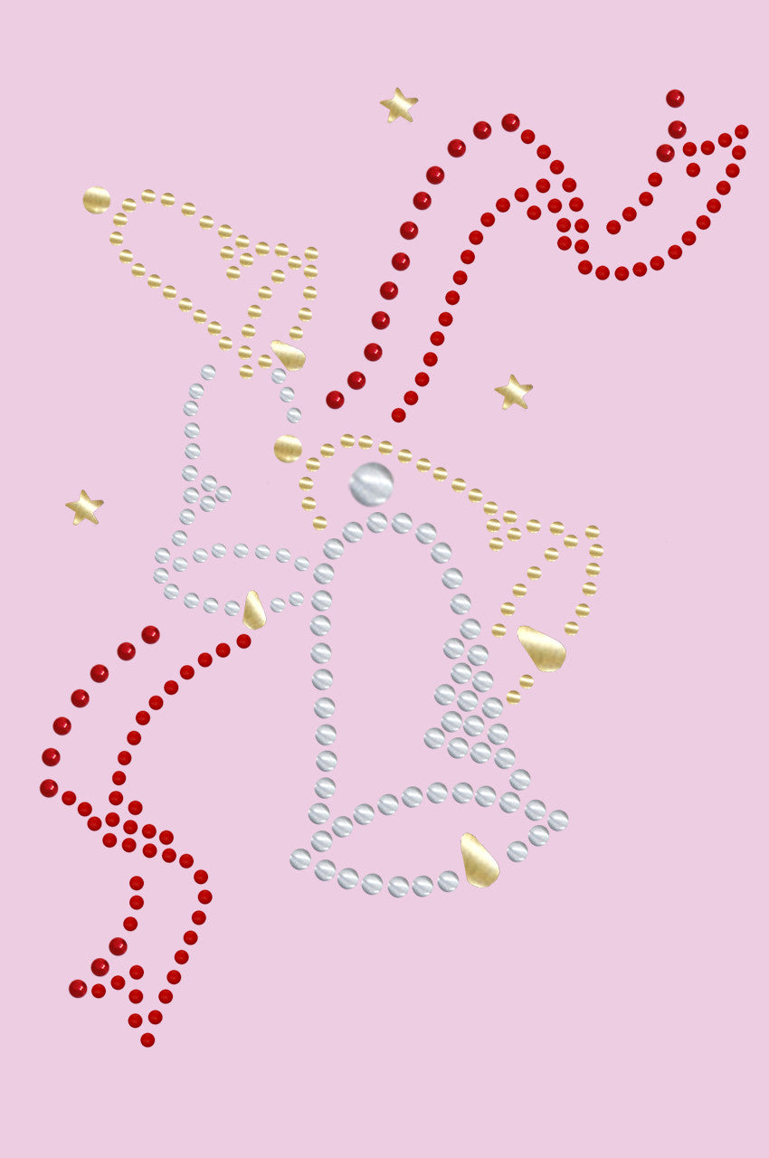 Nailhead Christmas Bells - Bandana