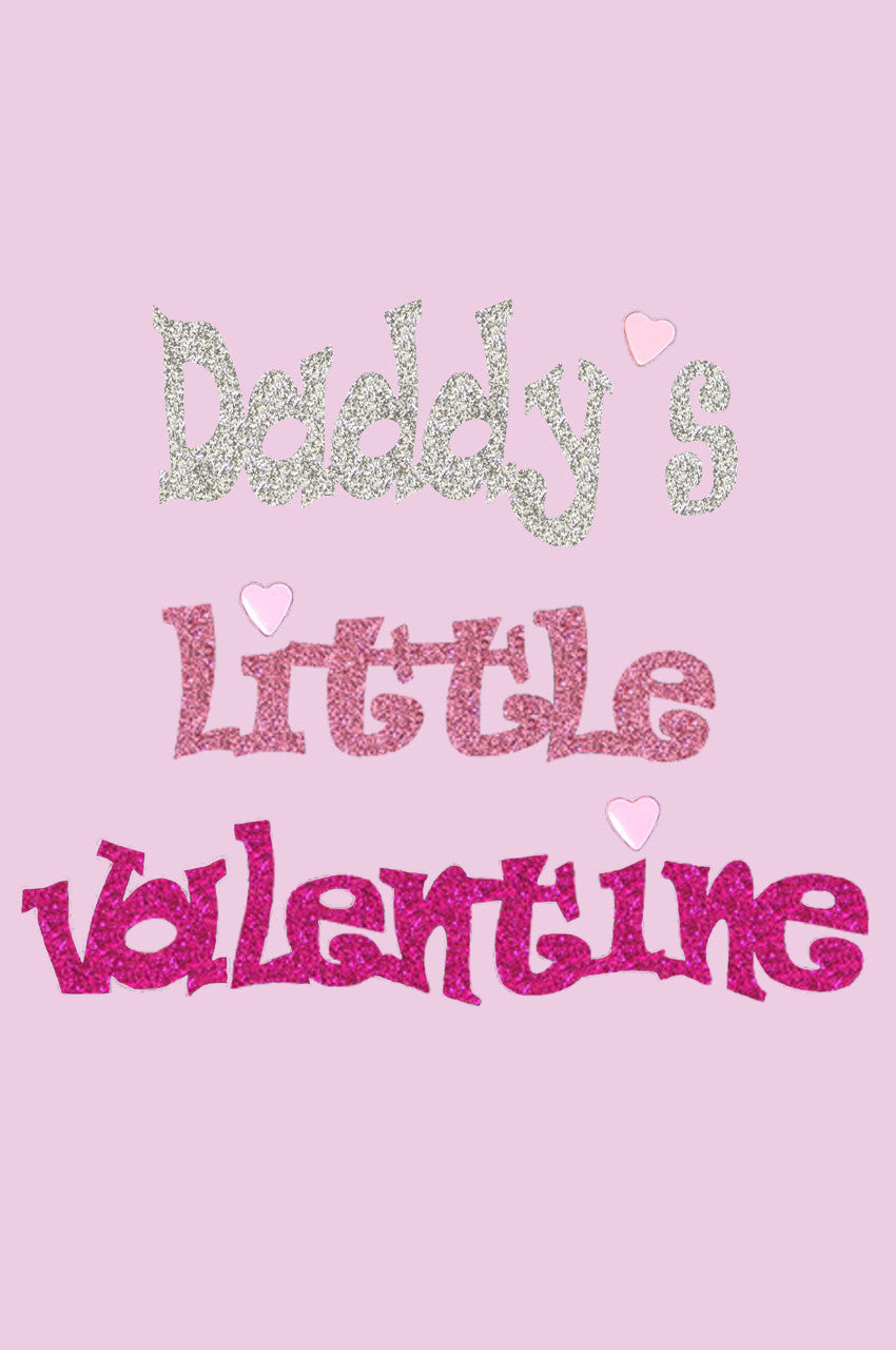 Daddys Little Valentine Bandanna