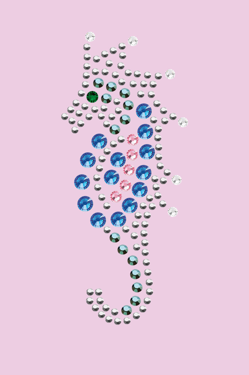 Seahorse (Blue) - Women's T-shirt