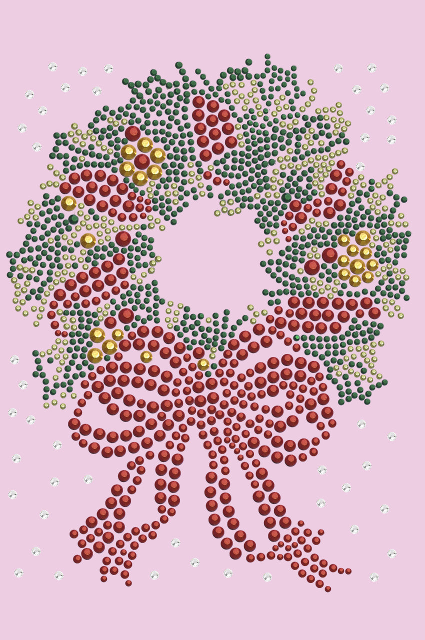 Christmas Wreath - Womens T-shirt