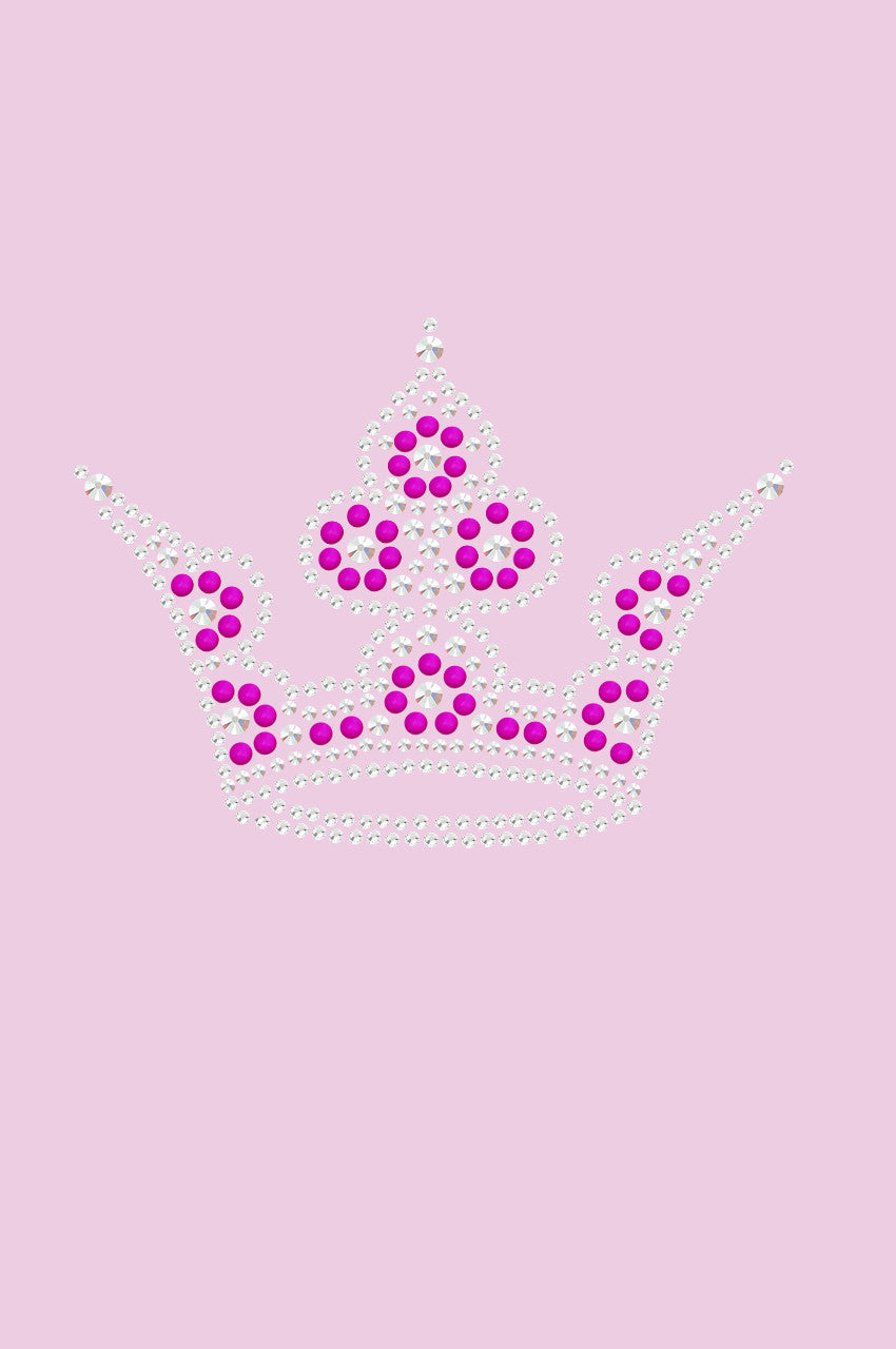 Crown 6 (Pink, & AB) - Womens T-shirt