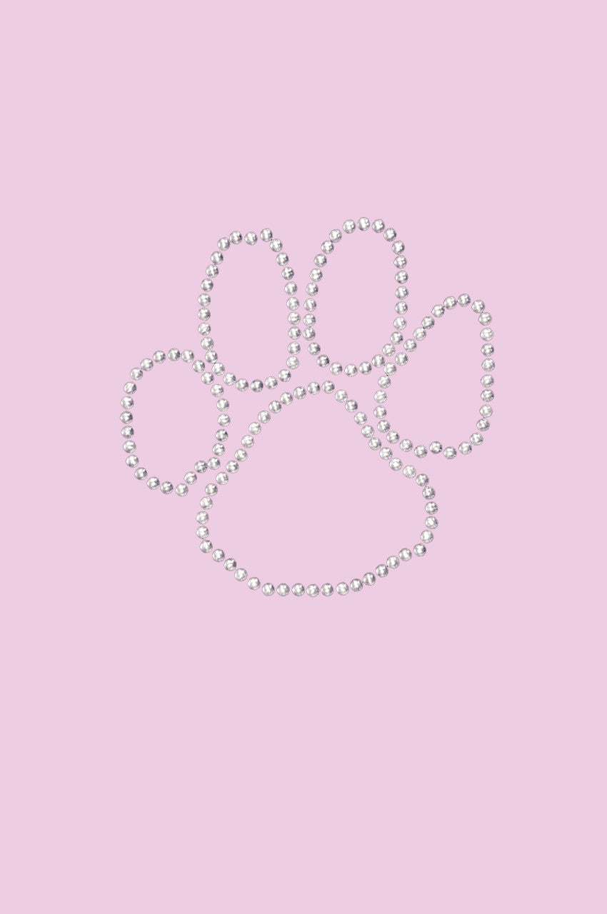 Paw (Silver Nailheads) - Women's T-shirt