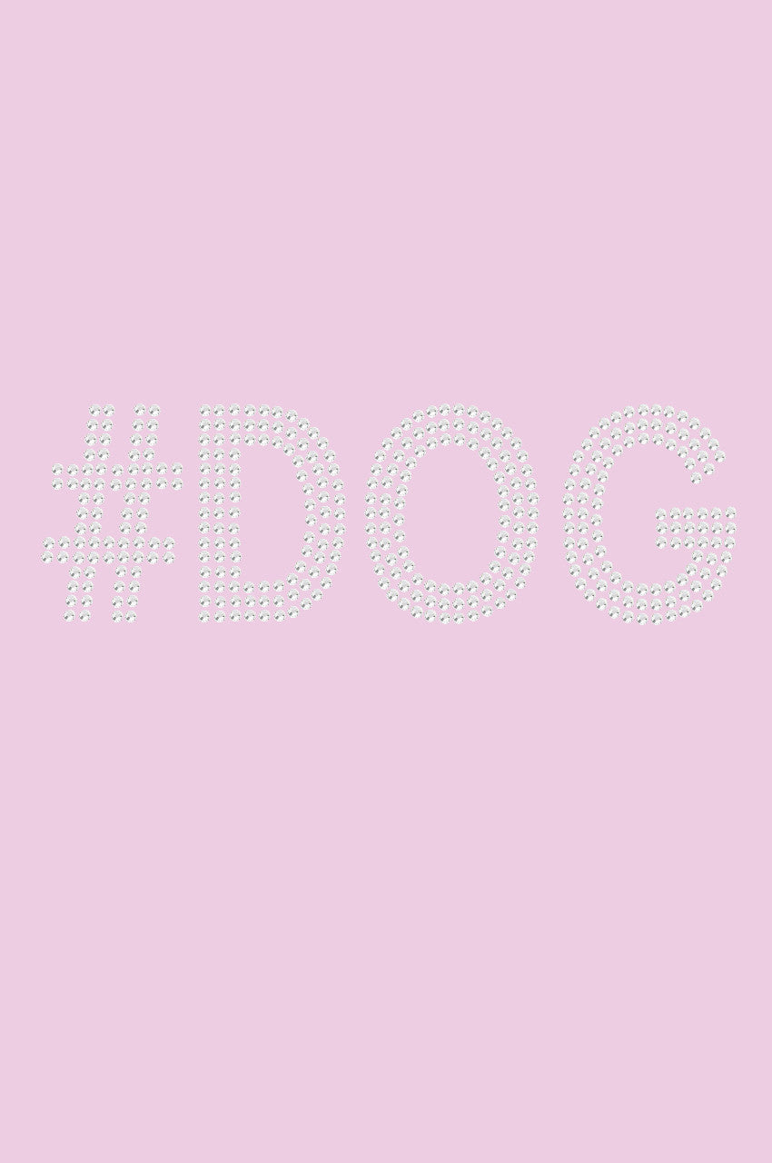 DOG (Rhinestone) - Womens T-shirt