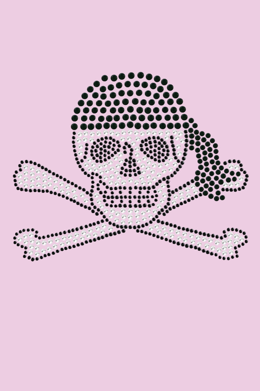 Skull with Black Bandanna - Bandanna