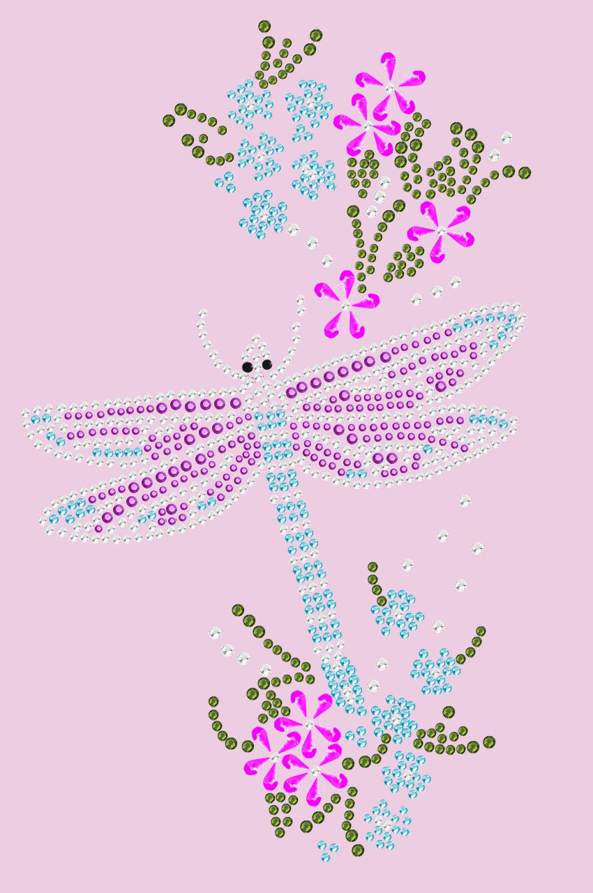 Dragonfly with Flowers - Custom Tutu