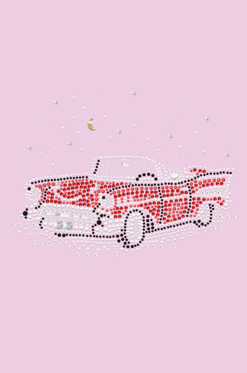 Red Convertible - Womens T-shirt