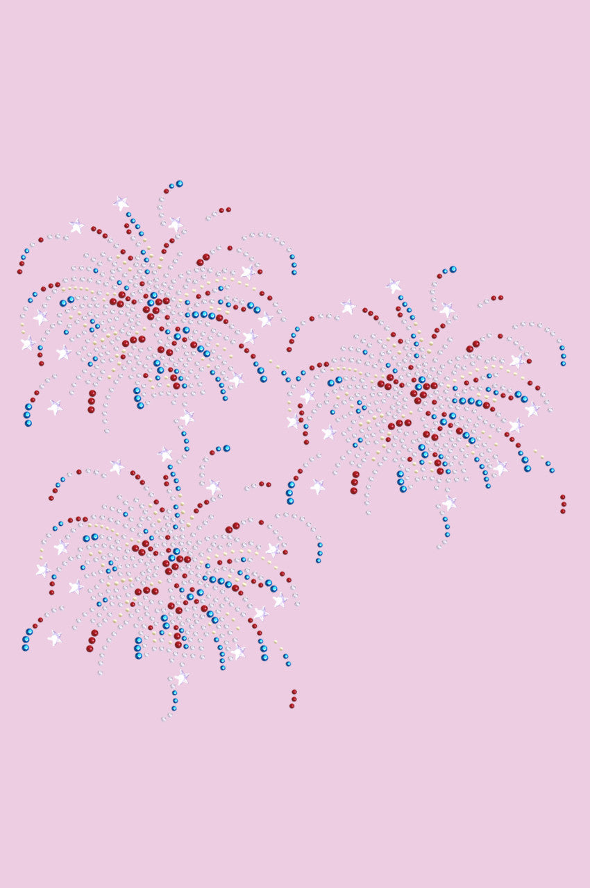 FIreworks (Cluster of Three) - Womens T-shirt