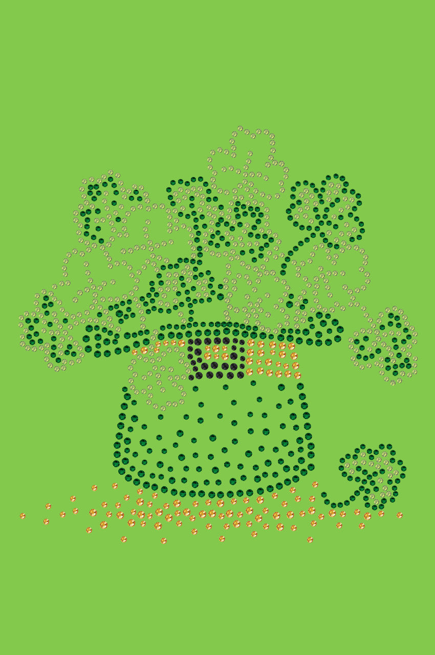 Shamrocks in Hat - Bandanna