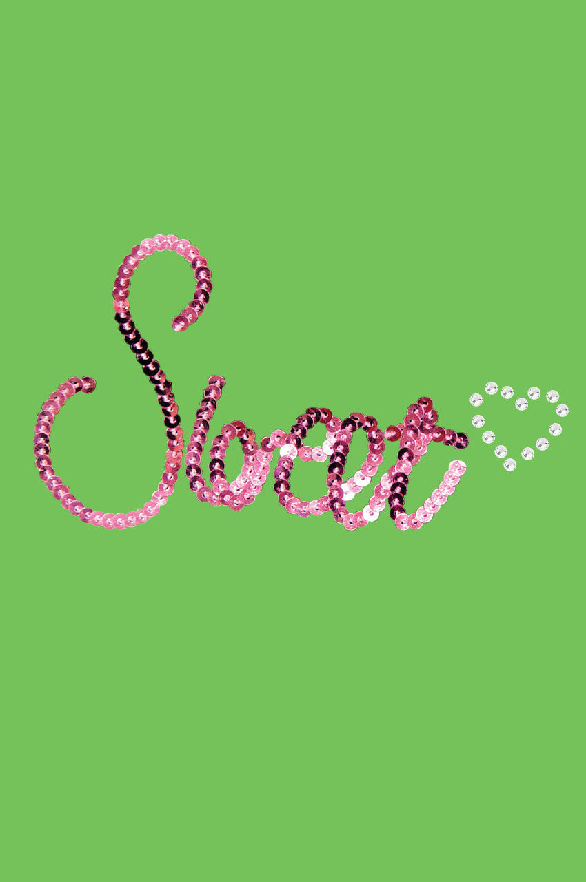 Sweet (Pink Sequins) Bandanna