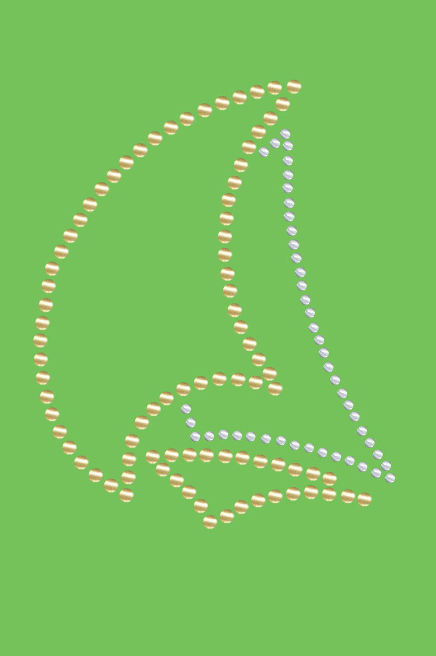 Sailboat (Small - Nailhead) - Bandanna