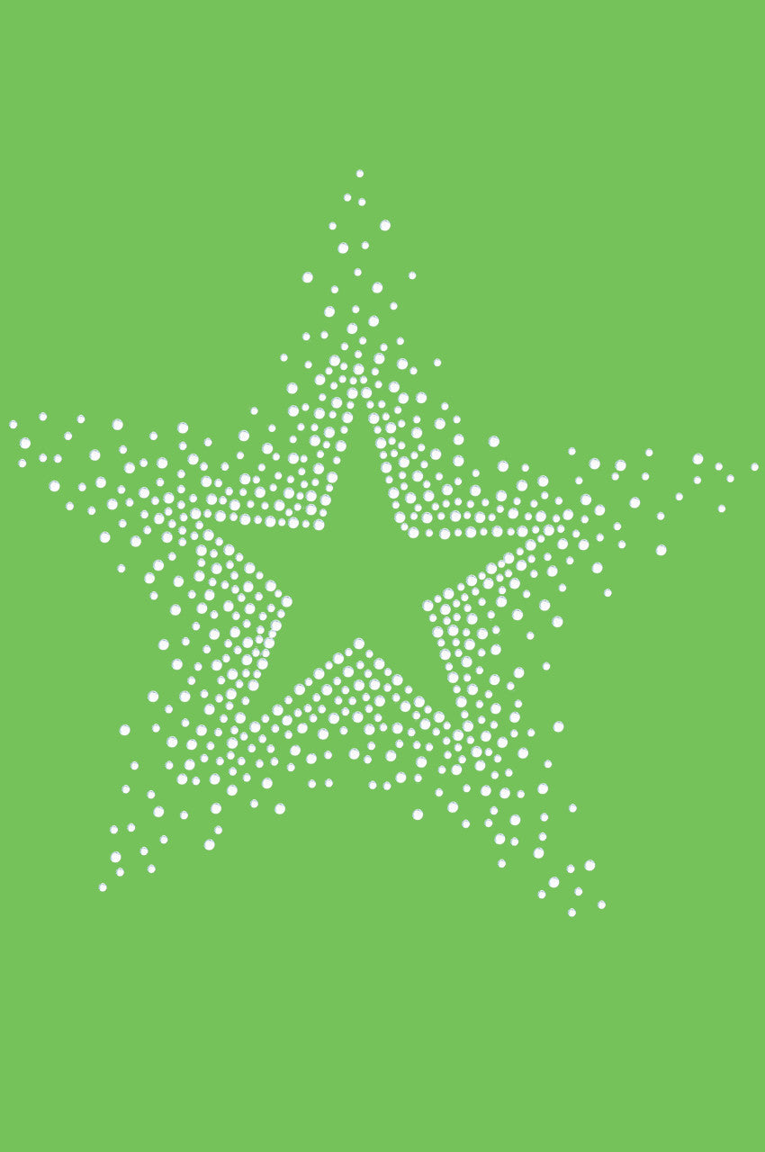 Star (Clear Rhinestones) - Bandanna