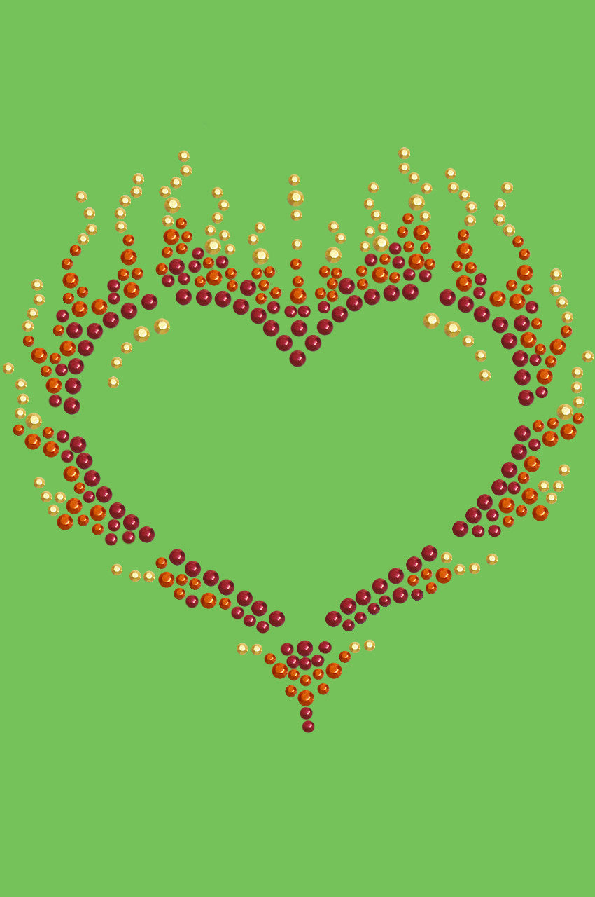 Flame Heart Bandanna