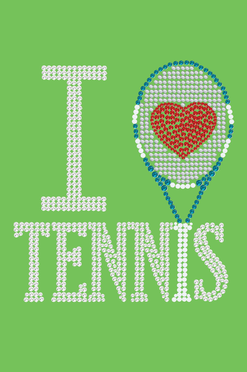 I Love Tennis - Bandana