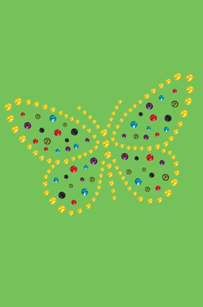 Yellow Dotted Butterfly - Bandanna