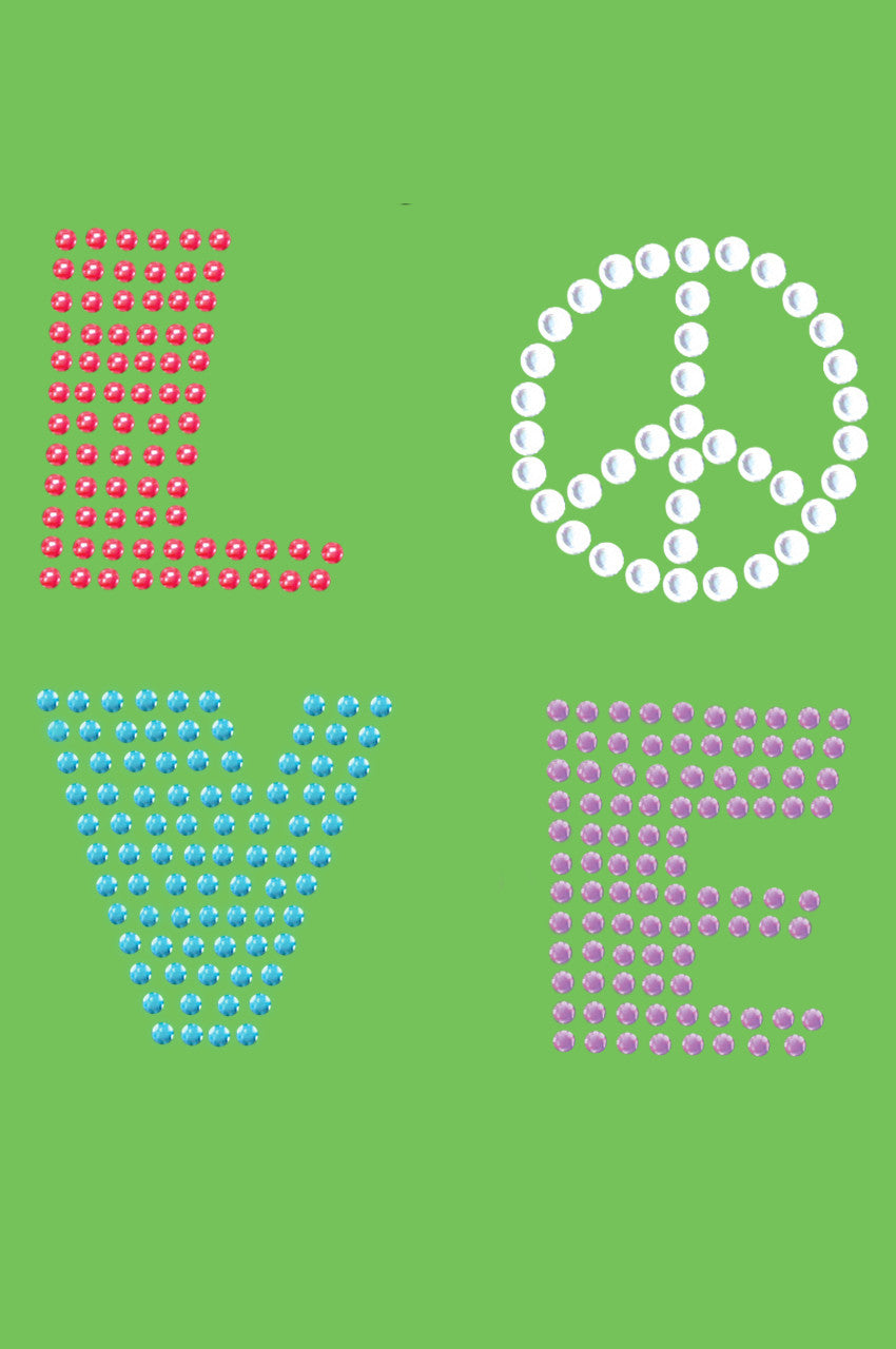 Love with Peace Sign - Bandanna