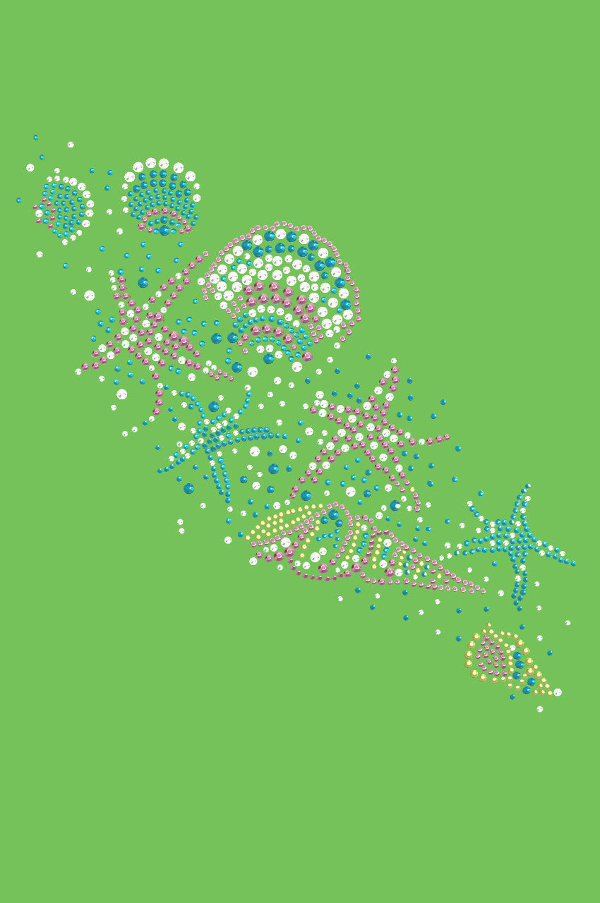 Sea Shells (Pastel) - Bandanna