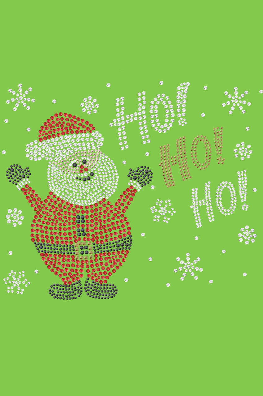 Ho Ho Santa with Snowflakes - Tutu