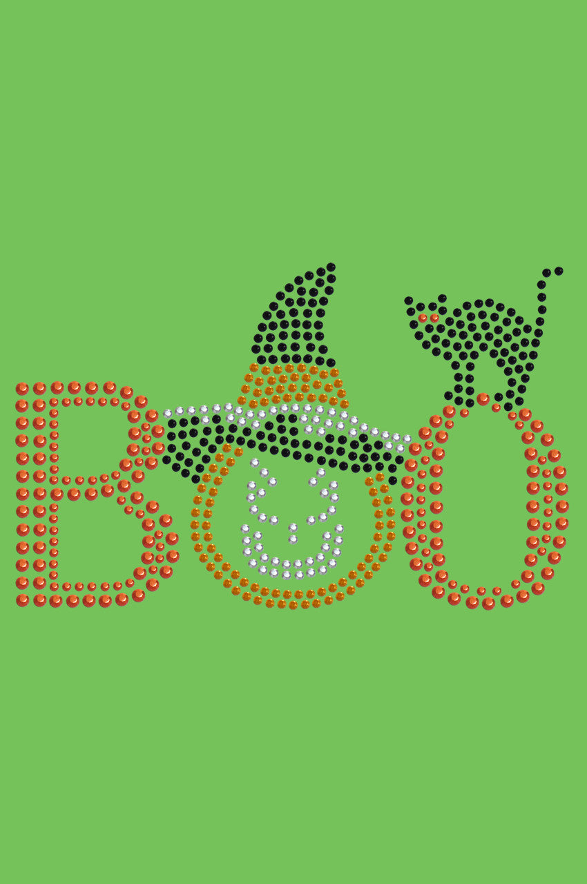 Boo with Hat and Cat Bandanna