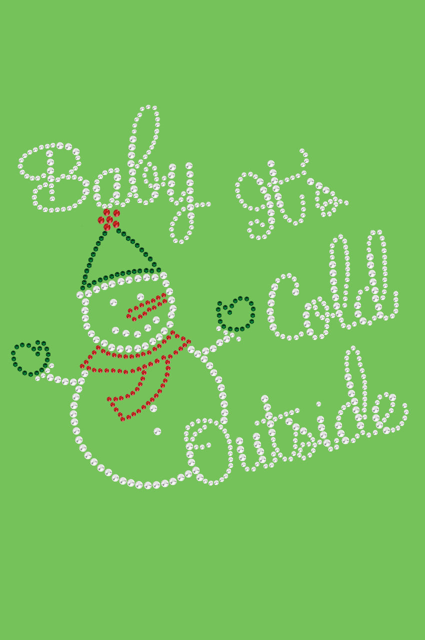 Baby Its Cold Outside Snowman - Bandana