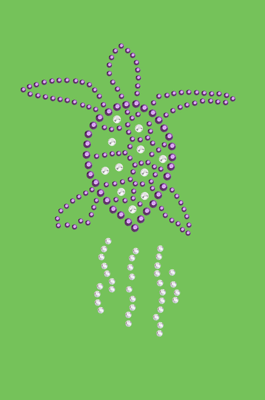 Sea Turtle (Purple) - Bandanna