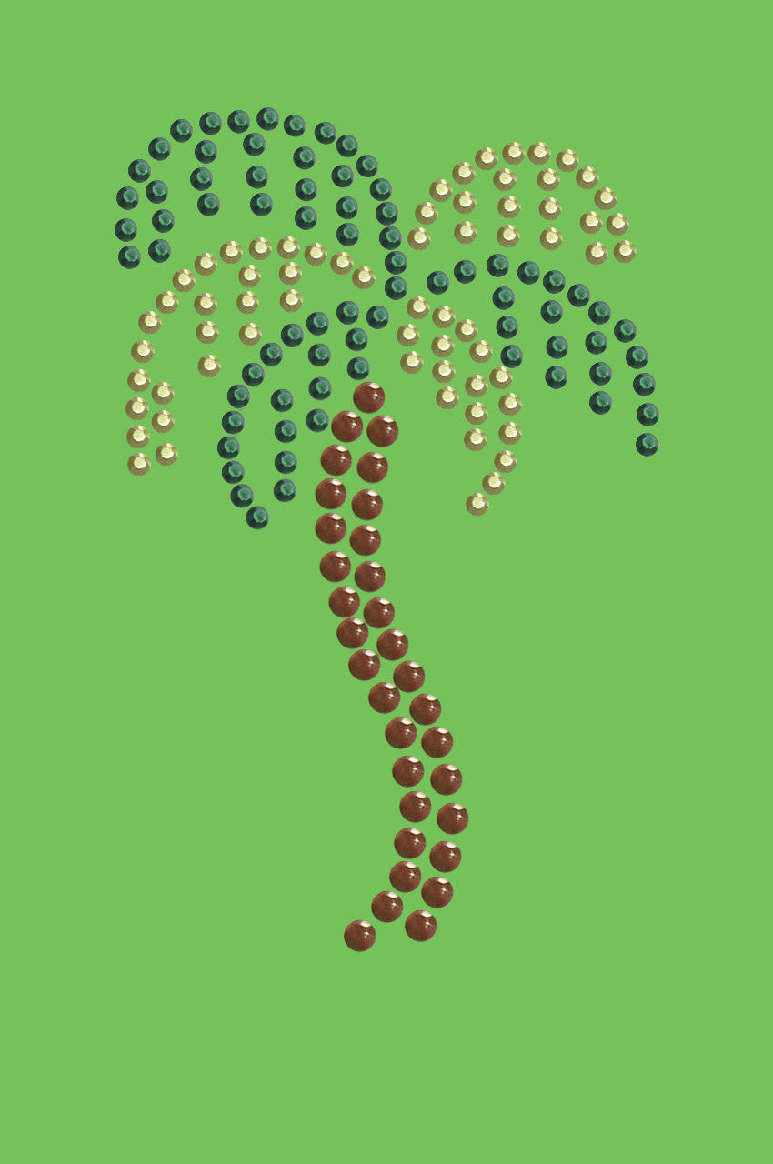 Palm Tree (Rhinestuds) - Bandanna