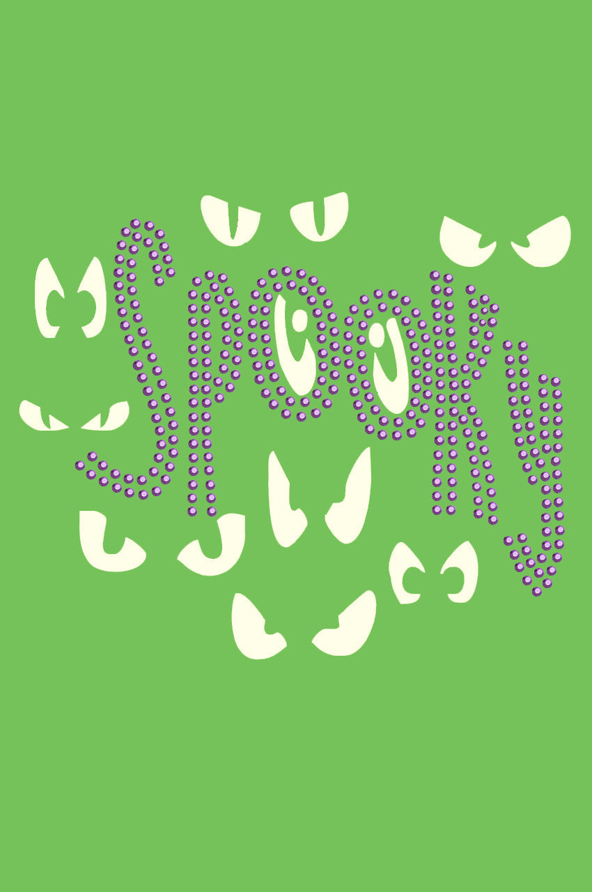 Spooky Glow in the Dark Eyes - Bandanna