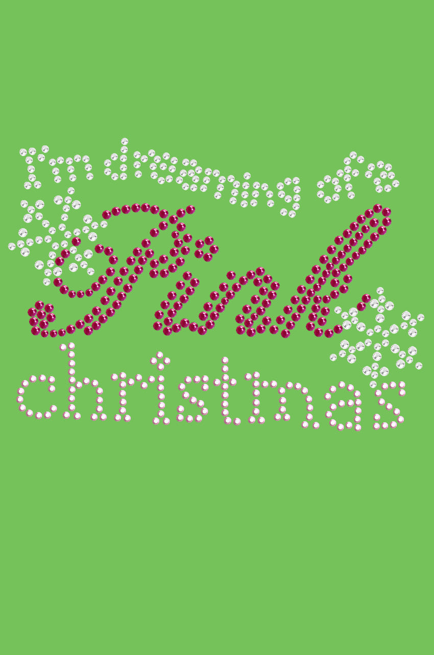 Im Dreaming of a Pink Christmas - Bandana