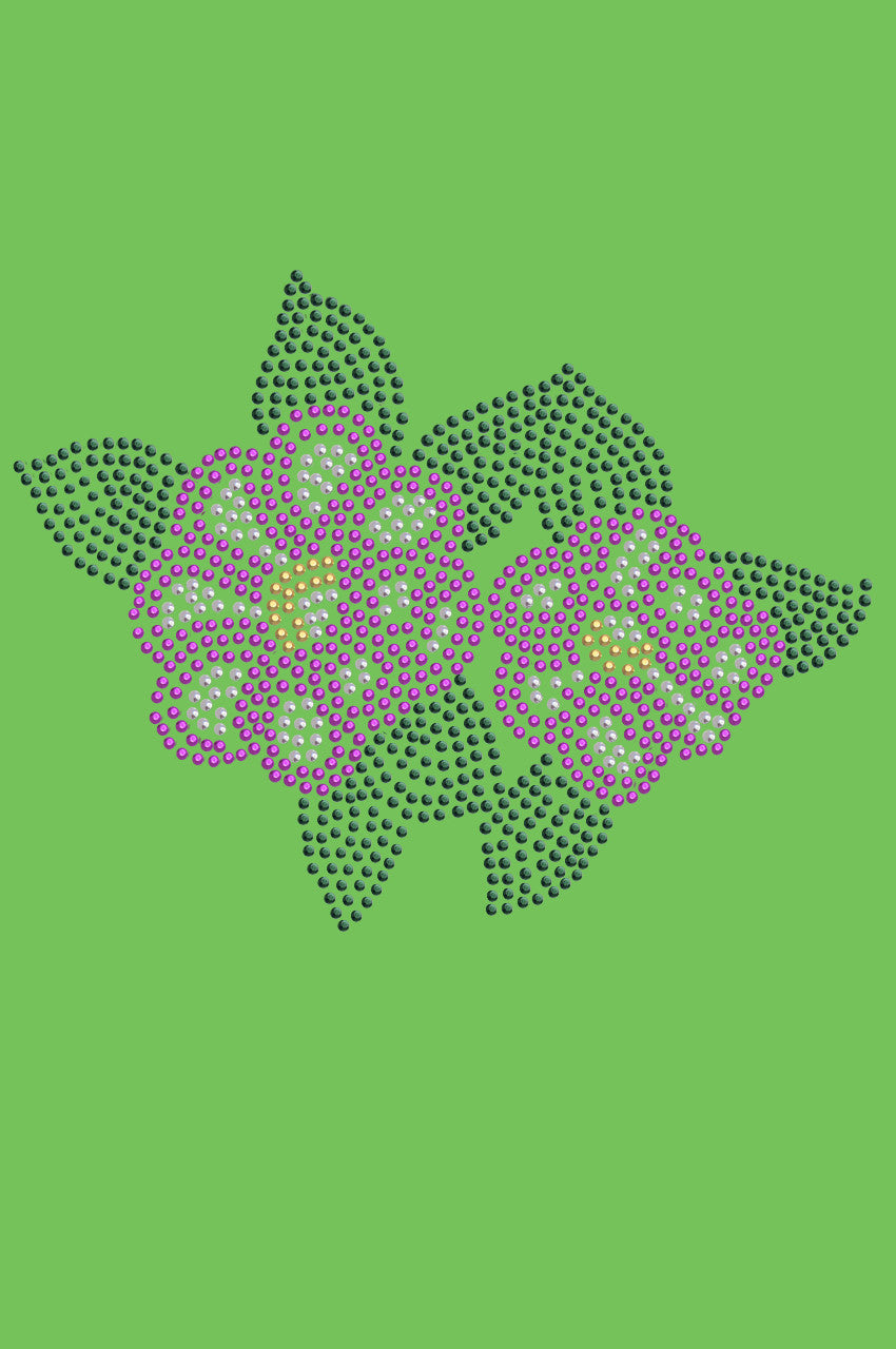 Magenta Flowers - Bandanna