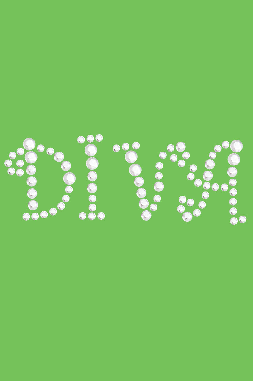 Diva (Silver Rhinestuds) - Bandanna