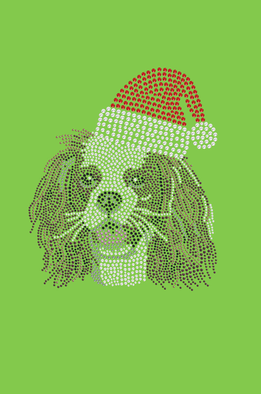 Cavalier King Charles Spaniel with Santa Hat - Bandana