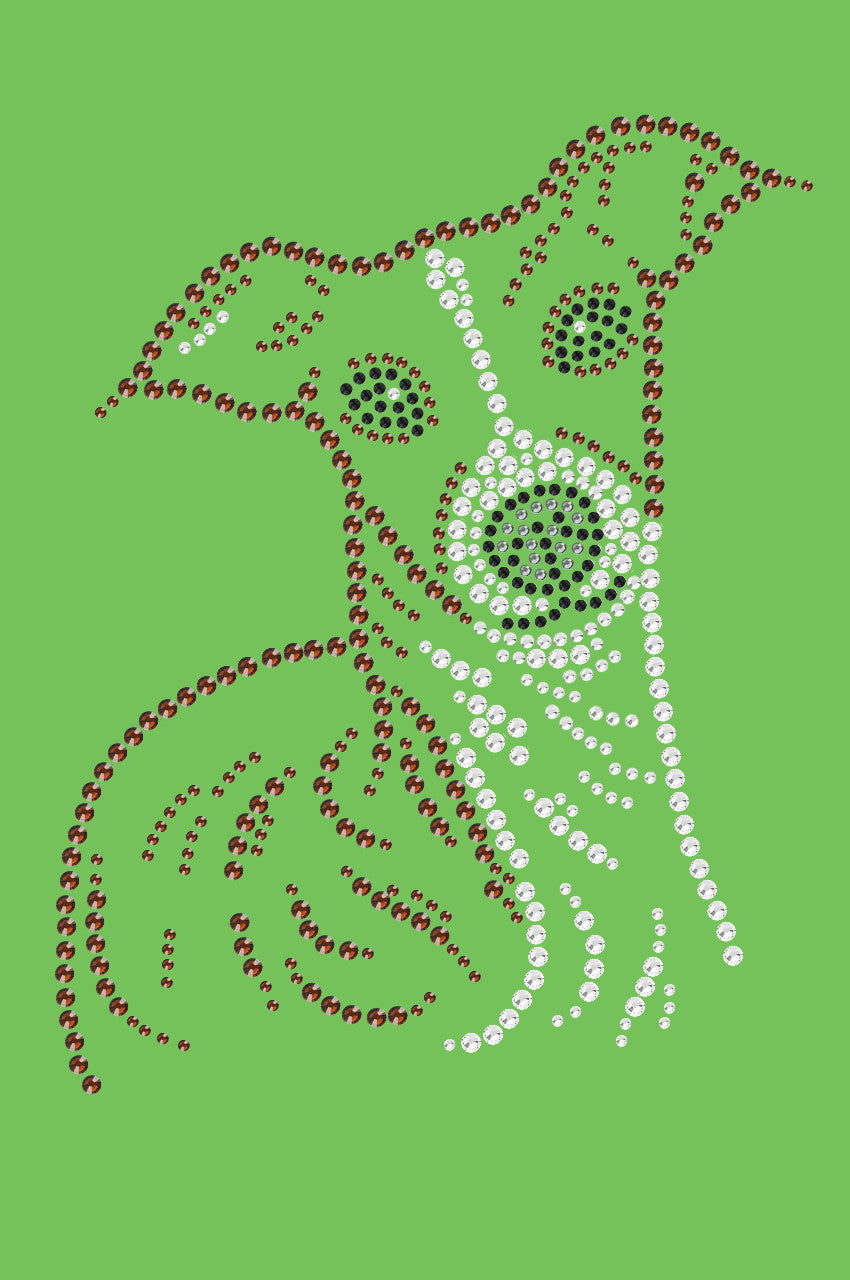 Italian Greyhound Face - bandana