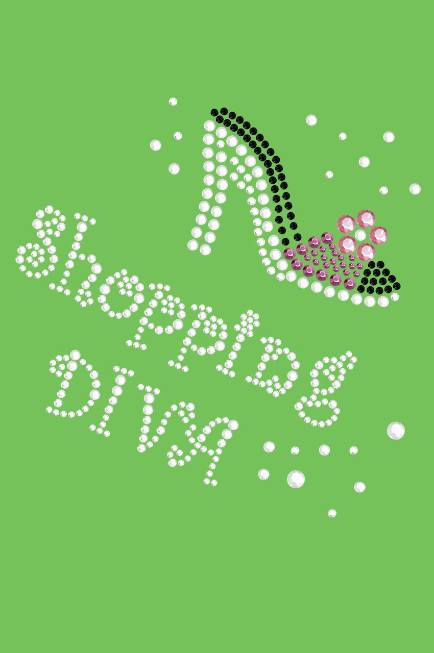 Shopping Diva & High Heel Shoe - Bandanna