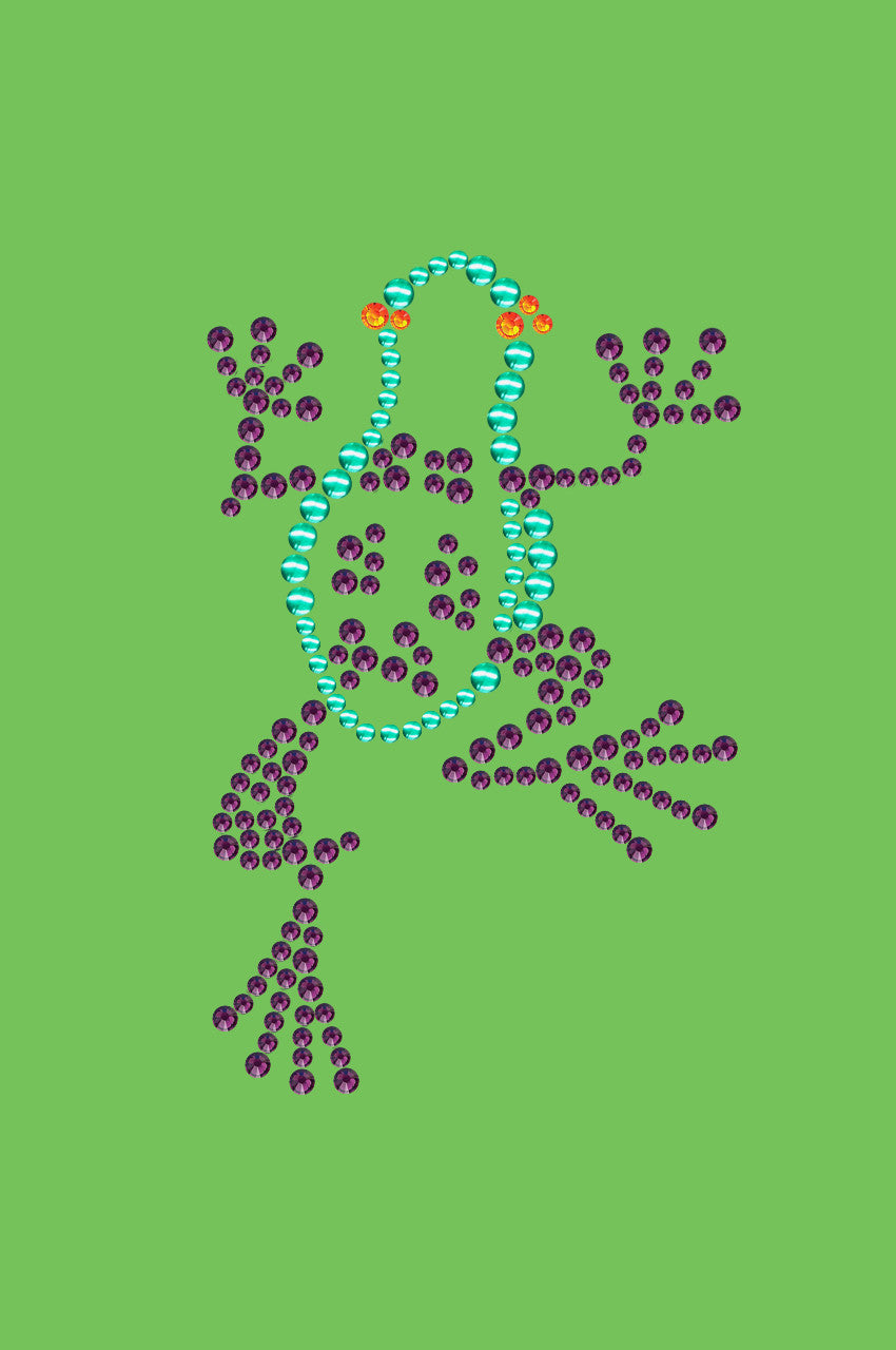 Frog (Green & Purple) - Bandanna