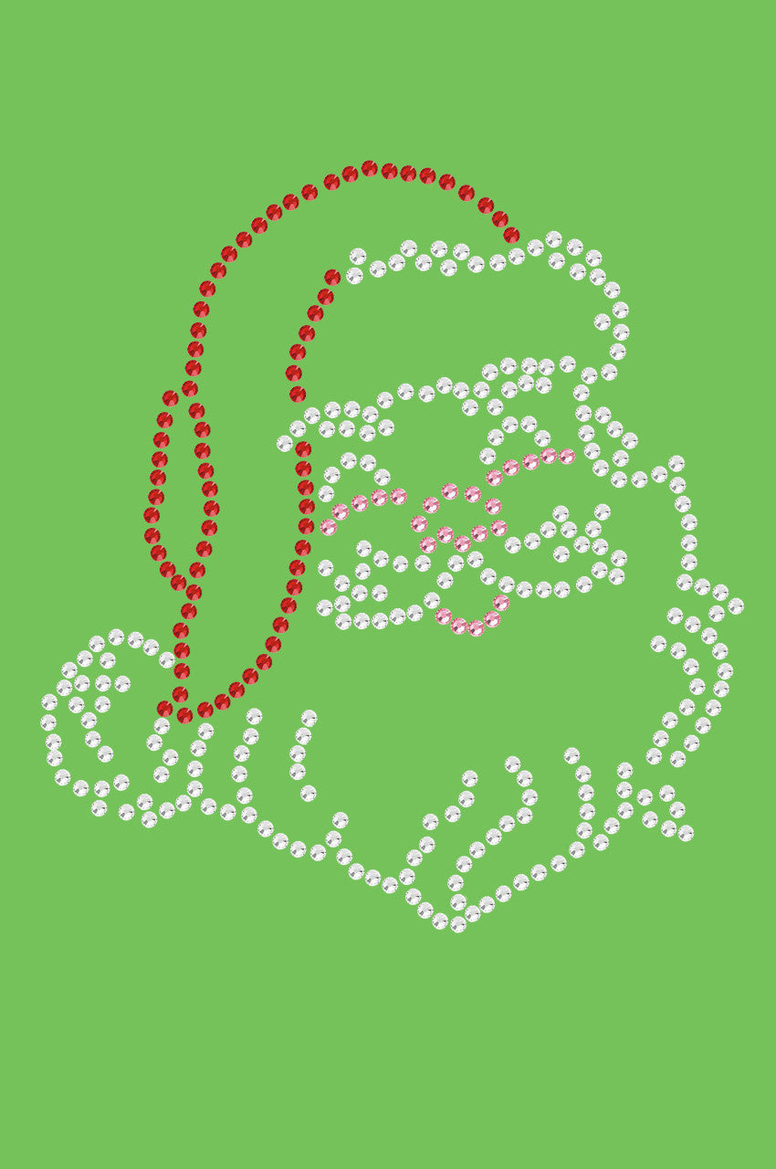 Santa Face Small - Bandana